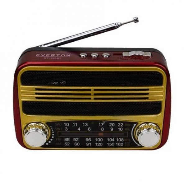 Rt-310Bt Everton Bluetoothlu Müzik Kutusu,3 Band Radyo, Usb, Sd, Mp3 Player ürün görseli 1
