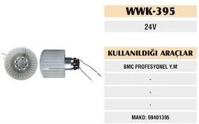 MAKO KALORİFER MOTORU BMC PRO 24 VOLT ürün görseli 1