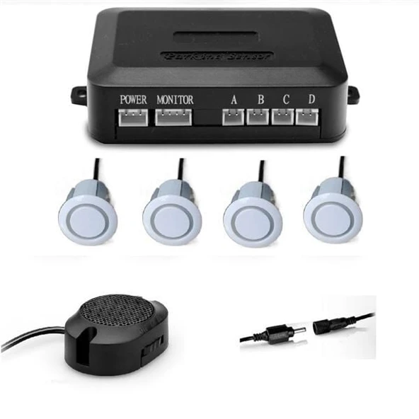 AEM PARK SENSÖRÜ SESLİ BEYAZ 18MM ürün görseli 1