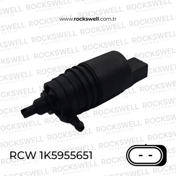 ROCKSWELL SU FİSKİYE MOTORU 12V ALMAN GRUBU TEKLİ TÜM MODELLER AUDI A3/S3, SEAT, SKODA,VW OPEL İNSİGNİA A-B ürün görseli 1