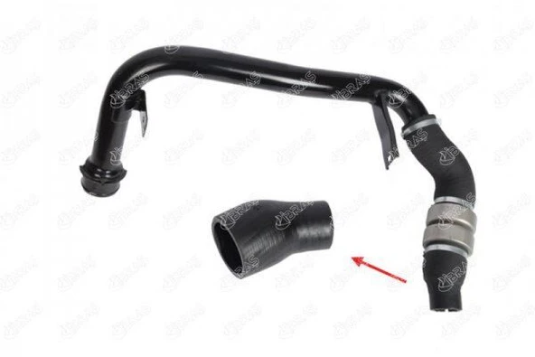 İBRAŞ TURBO HORTUMU KÜÇÜK PARÇA CITROEN JUMPER III FIAT DUCATO III PEUGEOT BOXER III 2.2HDI/JTD 06- ürün görseli 1