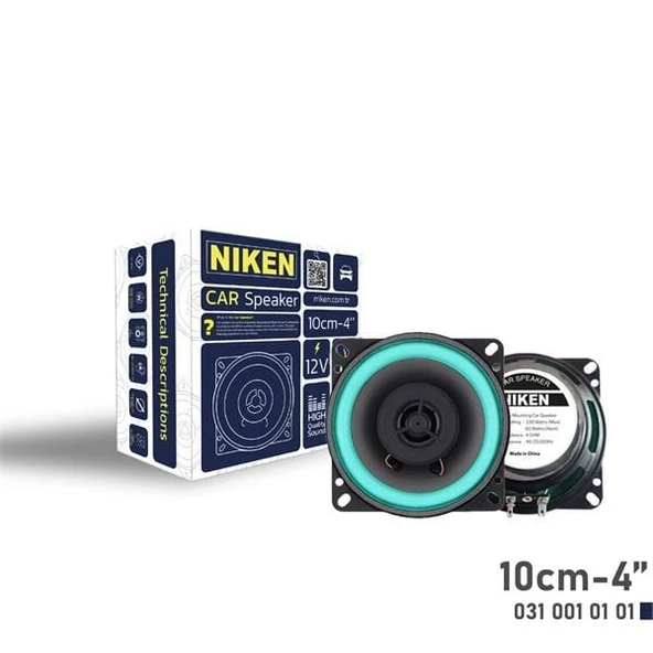 NIKEN ARAÇ HOPARLÖRÜ 10CM 4İNÇ / ADET ürün görseli 1