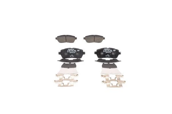 BOSCH ÖN FREN BALATASI FORD FIESTA VI 08> / SUZUKI SWIFT 10> / DAIHATSU SIRION 08> / MAZDA II 07> (0986TB3083) (0986495108) ürün görseli 1