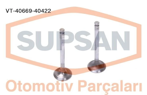 SUPSAN SUBAP TAKIM FIAT 131-1600 8 SUBAP ürün görseli 1