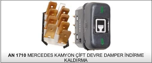 DODO ANAHTAR DAMPER KALDIRMA MERCEDES KAMYON AN5512 - AN1710 ürün görseli 1