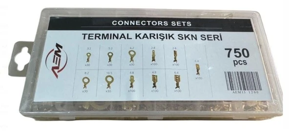 AEM TERMINAL KARIŞIK SKN SERİ SETİ (750pcs) ürün görseli 1