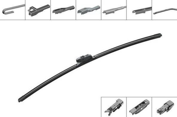 Bosch Muz Silecek Aeroeco Tek 650MM 4 Aparatlı AE650 ürün görseli 1