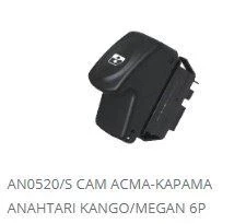 DODO ANAHTAR CAM AÇMA KANGO/MEGANE/CLIO 6 PIN ürün görseli 1