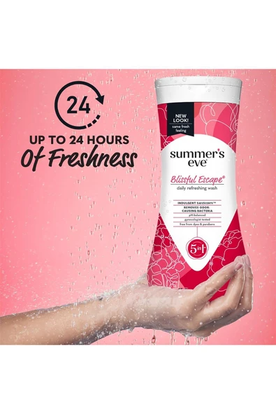 Refreshing Apple Intimate Wash for Sensitive Skin - 444ml - Resim 3