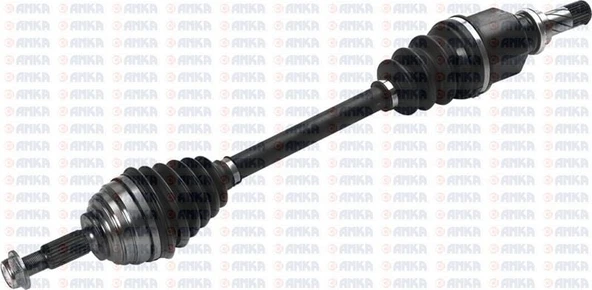ANKA ON AKS KOMPLE SOL DACIA LOGAN MCV- RENAULT CLIO III-MODUS 1,5DCI 05-->  (DIS FREZE:23-IC FREZE:26-UZUNLUK:649) ürün görseli 1