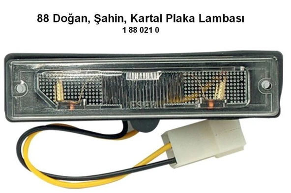 ESER PLAKA LAMBA FIAT DKŞ 88 SLX ürün görseli 1