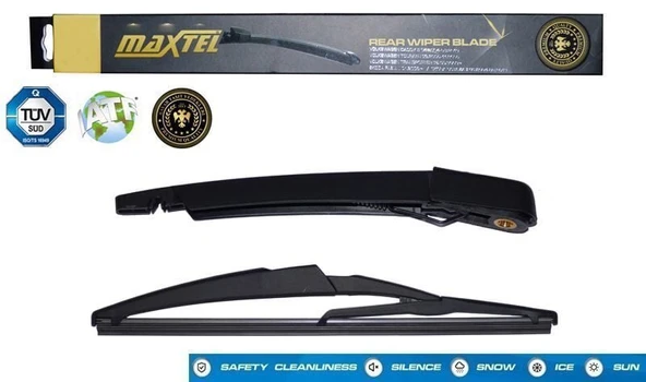 Maxtel Arka Silecek + Kol 290MM Peugeot 5008 2009-2017 ürün görseli 1