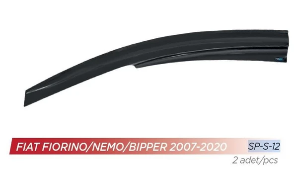 SUNPLEKS CAM RÜZGARLIĞI FIAT FIORINO/NEMO/BIPPER 2007-2017 ÖN SPORT STYLE ürün görseli 1
