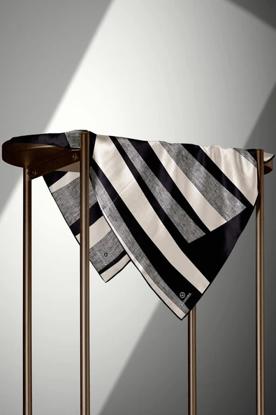 Twill İpek Eşarp - Resim 3