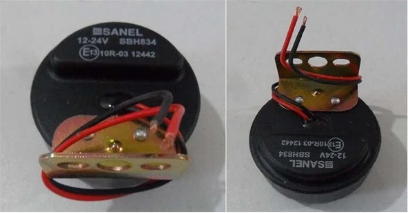 SANEL GERİ VİTES KORNA 12/24V. SU GEÇİRMEZ E ONAYLI R-10 12-24V ISUZU BMC FORD TEMSA ORJ ürün görseli 1