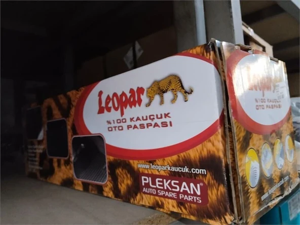 LEOPAR VW.GOLF 7 4D KAUÇUK PASPAS SİYAH ürün görseli 1
