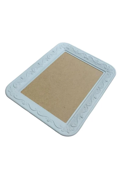 Ahşap Dikdörtgen Tepsi Aplikli Model 28x21cm T100 - Resim 2