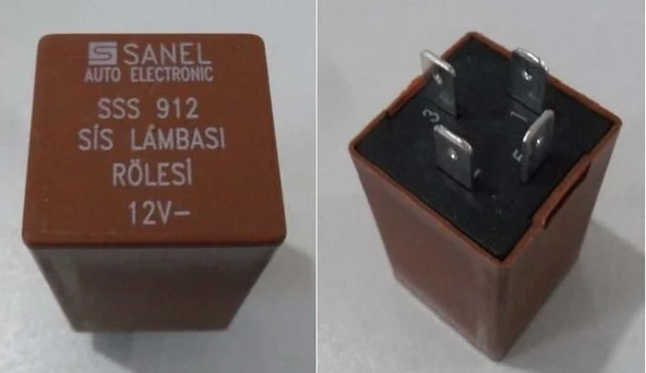 SANEL SİS LAMBASI ROLESİ 12V KARSAN OTOKAR BMC ORJ ürün görseli 1