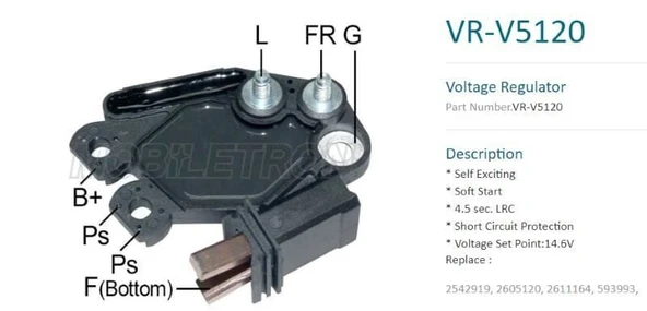 KONJEKTÖR 14.6V PEUGEOT PARTNER* CITROEN BERLINGO ürün görseli 1
