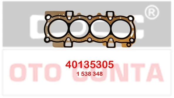 OTOCONTA SILINDIR KPK CONTASI CELIK 0.32MM FIESTA-FOCUS 1.4 76MM-77MM ASDA-ASDB-FXJA-FXJB-RTJA ürün görseli 1