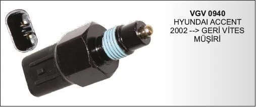 VERTEX GERİ VİTES MÜŞÜRÜ HYUNDAI ACCENT 02-> ürün görseli 1