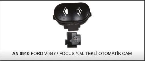 DODO CAM KALDIRMA ANAHTARI TEKLİ SOL FORD TRANSIT V347 06- FOCUS (KISA TABAN) ürün görseli 1