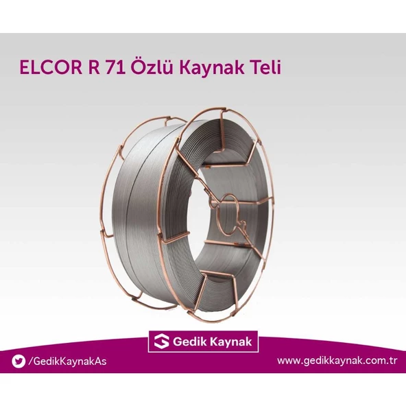 GeKa ELCOR R 71 Rutil Özlü Gazaltı Kaynak Teli E71T1CJ 1.2 MM ürün görseli 1