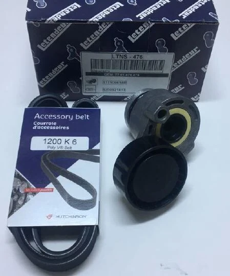 LETENDEUR ALTERNATÖR KAYIŞ KİTİ K9K 6 KANAL 8200821813 K4M K9K ürün görseli 1