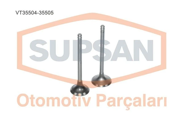 SUPSAN SUBAP TAKIM RENAULT KANGOO/MEGANE/LAGUNA/TRAFİC/MASTER 1.9 DCİ 7 MM (ENG. F9Q) OPEL VİVARO 1.9 CDTI  ENG.(F9Q) 8 Supap ürün görseli 1