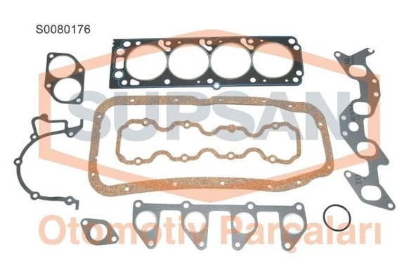 SUPSAN CONTA TAM TAKIM OPEL ASTRA F-OMEGA A-VECTRA A 2.0İ 8V ENG.(C20NEJ-C20NEF-C20NE-20SE-20SEH) Keçesiz S KC  li ürün görseli 1