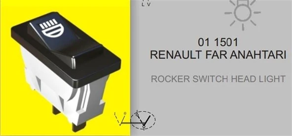 MFK FAR ANAHTARI RENAULT R12 ürün görseli 1