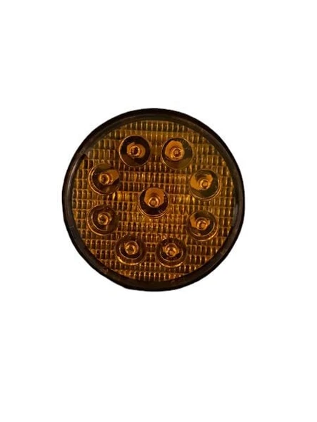 DODO ÇALIŞMA LAMBASI SİS SARI 9 LED YUVARLAK ürün görseli 1