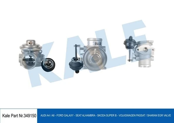 KALE EGR VALFI VW PASSAT 99-05 SHARAN (95-10) A4 (00-04)- A6 (00-05)- PASSAT-SUPERB (02-05) 1.9 TDY AJM ürün görseli 1
