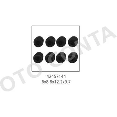 OTOCONTA SUBAP KEÇESİ (TK 16 ADET 8+8) RENAULT MEGANE IV 1.3cc 16V TCE ürün görseli 1