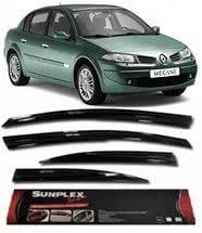 SUNPLEKS CAM RÜZGARLIĞI RENAULT MEGANE II 2003-2008 ÖN-ARKA SPORT STYLE ürün görseli 1