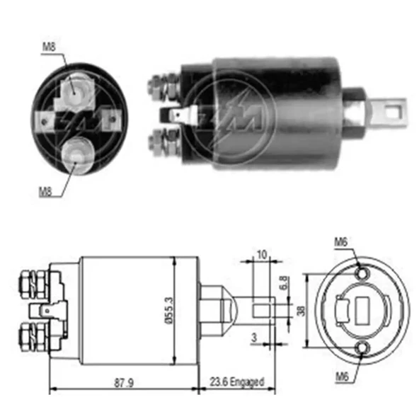 FORM METAL MARŞ OTOMATİĞİ MITSUBISHI L300 / HYUNDAI H100 ESKİ MODEL ürün görseli 1