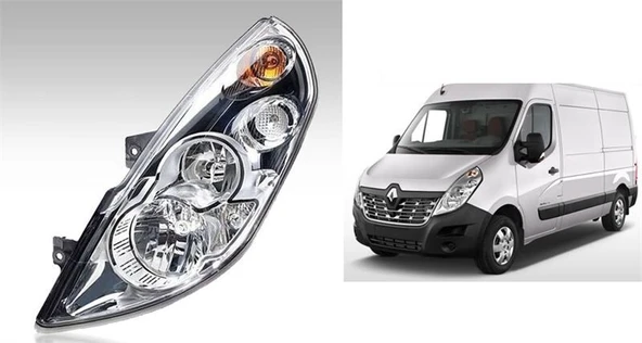 AYFAR FAR MOTORLU SAĞ RENAULT MASTER ( 2010 >) ürün görseli 1