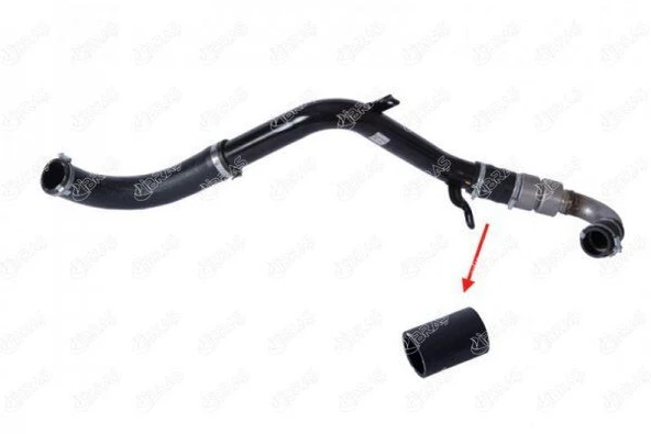 İBRAŞ TURBO HORTUMU METAL BORU HARİÇ OK İLE GÖSTERİLEN KÜÇÜK HORTUM FORD C-MAX I FOCUS C-MAX FOCUS II ürün görseli 1