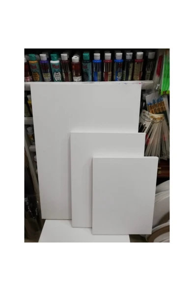 Öykü Beyaz Tuval 50x50 cm ürün görseli 1