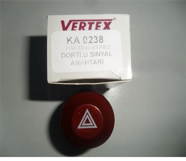 VERTEX DORTLU SİNYAL ANAH FIAT 55/46 KIRMIZI SAPKALI (ORJ.HELLA) ürün görseli 1
