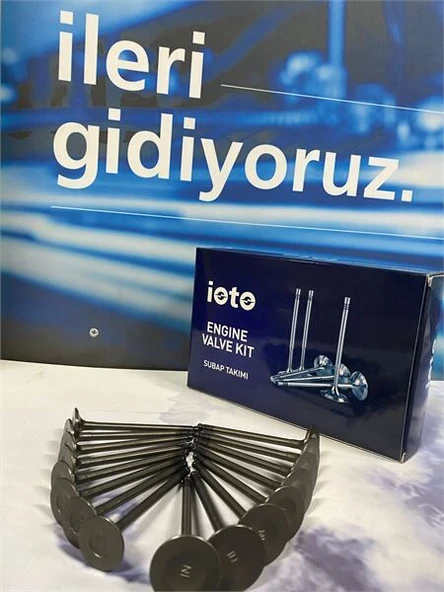 IOTO SUBAP TAKIMI 8 IN + 8 EX (NİTRASYONLU) NISSAN SUNNY PRIMERA GA16 IN (30*5.5*92.3) EX (24*5.5*92.6) ürün görseli 1