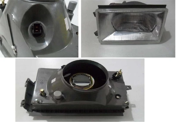 Aygersan Far Komple Fiat Şahin 1988-1992 Sol Çanaklı ürün görseli 1
