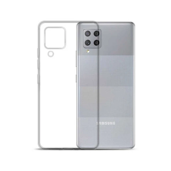 Gpack Samsung Galaxy M22 Kılıf Süper Silikon Lüx Korumalı Şeffaf ürün görseli 1