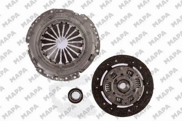 MAPA DEBRİYAJ SET VW GOLF PLUS 1.4 FSI, GOLF V 1.4 FSI, POLO 1.4 FSI , 1.4 16V SKODA FABIA 1.4, 1.4 16V ,  OCTAVIA 1.4 , ROOMSTER 1.4 ürün görseli 1