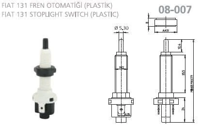 AKSA FREN MÜŞÜRÜ FIAT DKŞ DOĞAN KARTAL ŞAHİN PLASTİK ürün görseli 1