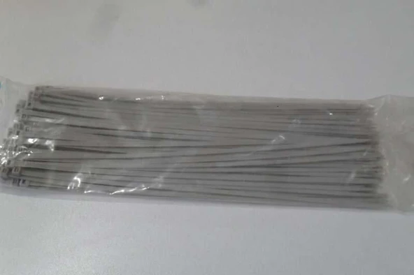 KABLO BAĞ KABLO KEMERİ (BAĞI) 4.8*380 GRİ (1 PK=100 ADET) ürün görseli 1