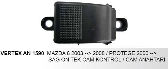 VERTEX CAM KALDIRMA ANAHTARI MAZDA 6 PROTAGE TEKLİ ürün görseli 1