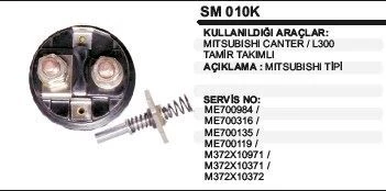 REMARK MARŞ OTOMATİK KAPAĞI MITSUBISHI TM.TK.LI MITSUBISHI TİP ürün görseli 1