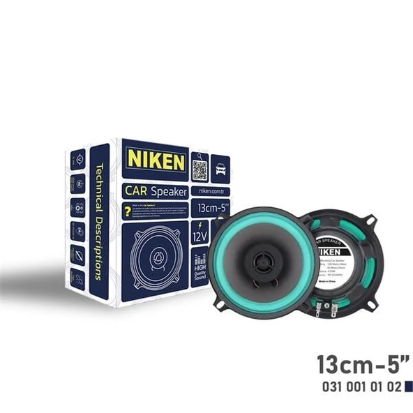NIKEN ARAÇ HOPARLÖRÜ 13CM 5İNÇ /ADET ürün görseli 1