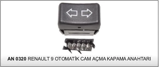 DODO ANAHTAR CAM AÇMA RENAULT 9 OTOMATİK  25270 - AN701- AN0320 ürün görseli 1